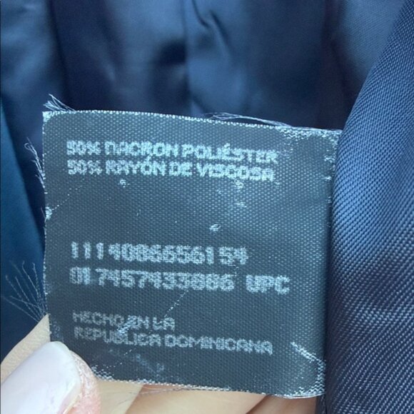 Haggar Clothing Co. Men’s Blue Blazer Sport Coat Size 46R - Picture 7 of 7